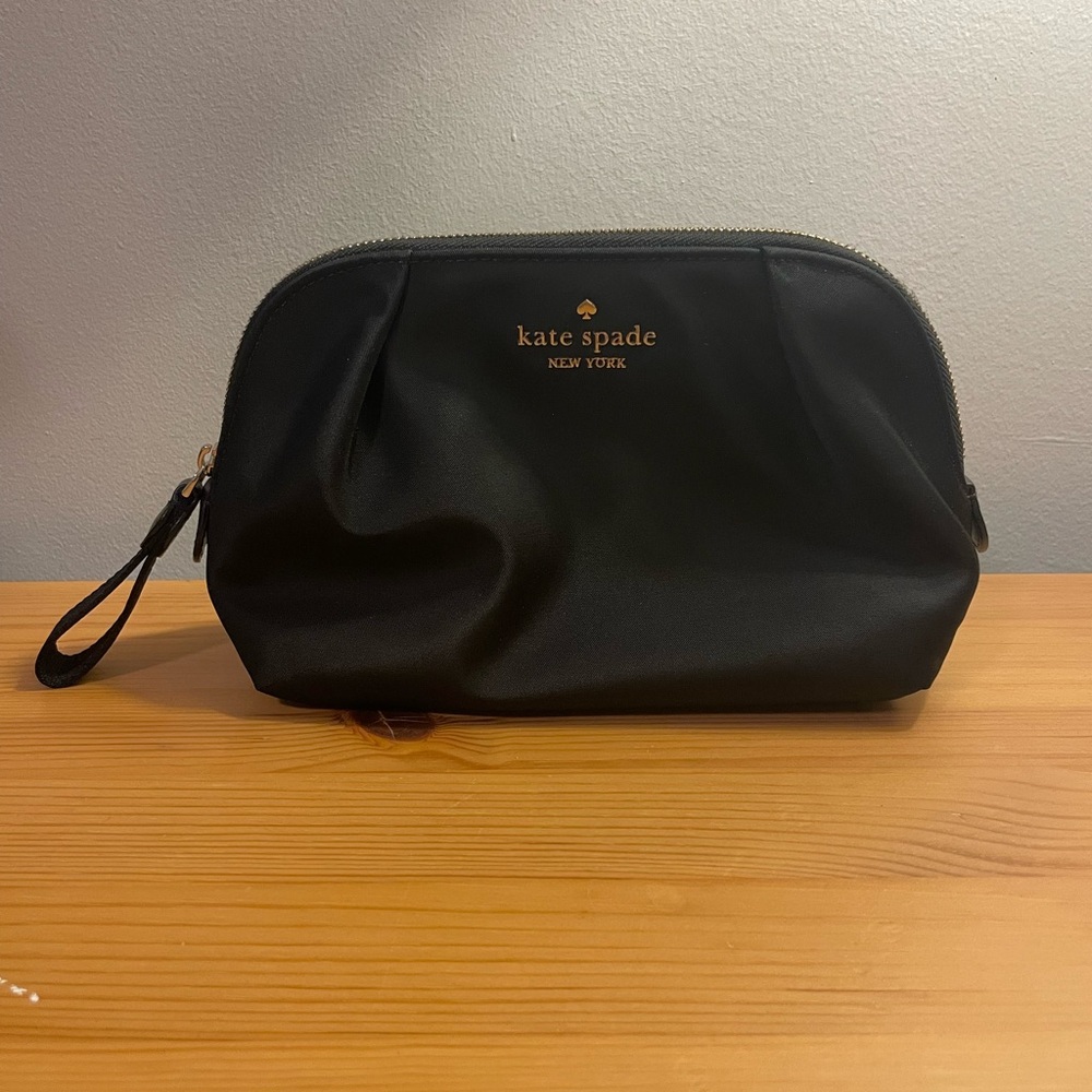 Kate Spade bag, black. cosmetics or clutch